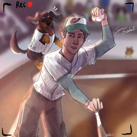 Jerma Baseball stream