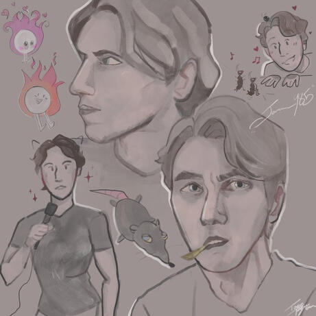 Jerma Portrait Practice